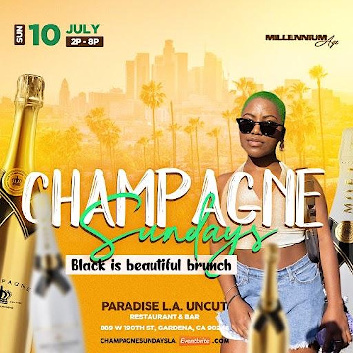 "CHAMPAGNE SUNDAYS" BLACK IS BEAUTIFUL BRUNCH & DAY VIBES! image