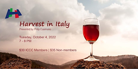 Aperitivo Italiano - Harvest in Italy