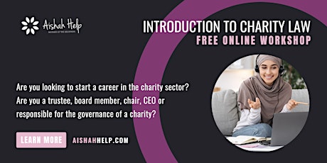 Introduction to Charity Law tickets