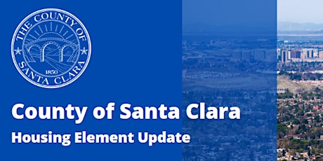 County of Santa Clara Housing Element Update: Urban Community Workshop tickets
