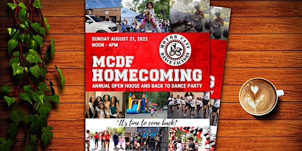 MCDF Homecoming Annual Open House & Back to Dance Party