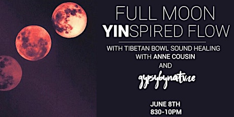 Full Moon YINspired Flow with Tibetan Bowl Sound Healing primary image