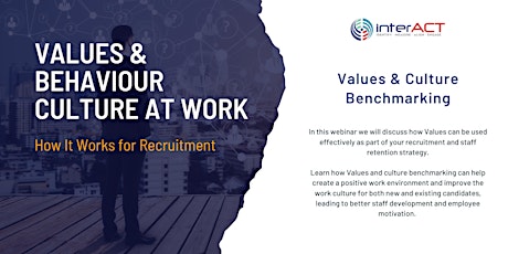 Benchmark your Values and Behaviour Culture for Recruitmentㅤㅤㅤ tickets