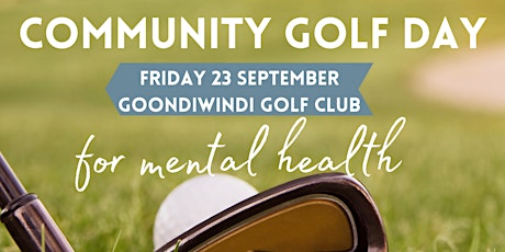 Community Golf Day For Health and Wellbeing
