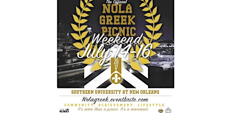 The Official NOLA GREEK PICNIC Weekend primary image