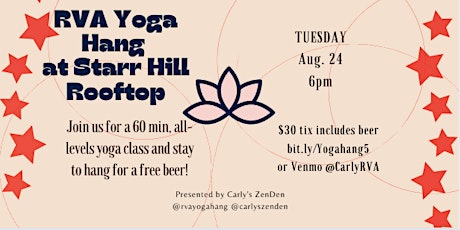 RVA Yoga Hang at Starr Hill Brewery