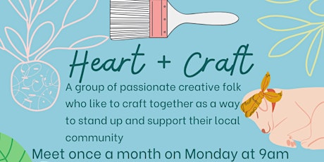 Heart and Craft - a craft group to make & share with those in need primary image