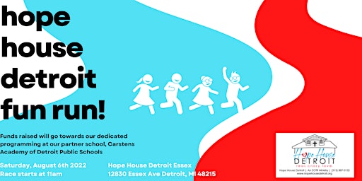 Hope House Detroit's 3rd Annual Fun Run
