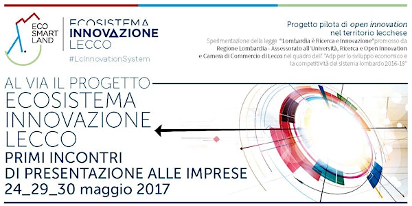"ECOSISTEMA INNOVAZIONE LECCO": PRESENTAZIONE ALLE IMPRESE