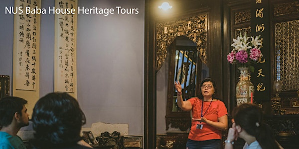 NUS Baba House Weekday Heritage Tours - August 2022