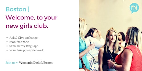 Boston Women in Digital: Kick Off Meeting primary image