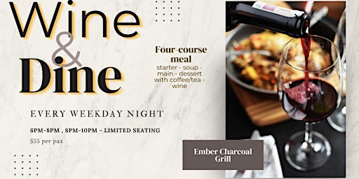 Wine & Dine @ Ember Charcoal Grill