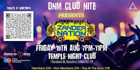 DNM Club Night presents Zandernation tickets