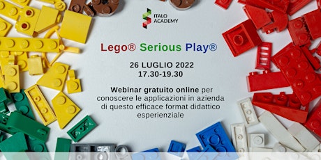 Presentazione del format Lego® Serious Play®  e sua applicazione in azienda biglietti