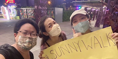 Sunny Walks - HK Free Walk Club for Female Entrepreneur to beat burnout