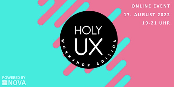 HOLY UX 2022 - Workshop Edition