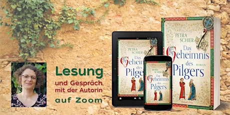 Petra Schier liest auf Zoom aus "Das Geheimnis des Pilgers"
