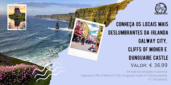 Day Trip to Cliffs of Moher, Galway City and Dunguaire Castle