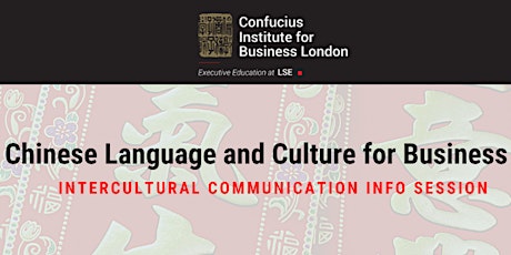 China Intercultural Communication: info session