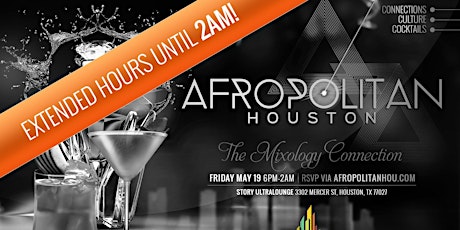 AfropolitanHOUSTON (Largest Afro-Caribbean Mixer For Professionals in Houston) - The Mixology Connection primary image