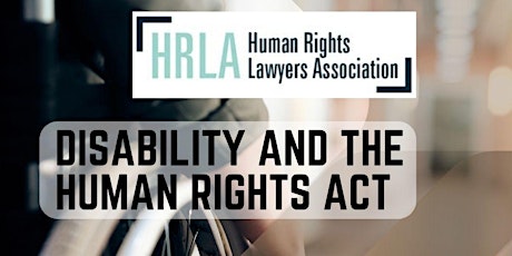 Hauptbild für Disability and the Human Rights Act