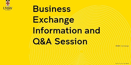 Business  Exchange Information Session tickets