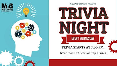 Nashua's Best Trivia at Millyard Brewery in Nashua tickets