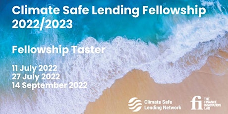 Climate Safe Lending Fellowship: Taster Session primary image