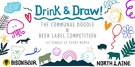 DRINK & DRAW: THE COMMUNAL DOODLE  + BEER LABEL COMPETITION