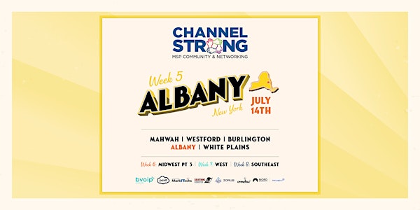 CHANNEL STRONG TOUR | Albany, NY