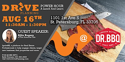 Power Hour!  A lunch and learn for Real Estate Investors.