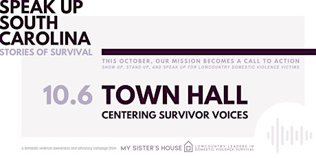 Town Hall 2022: Centering Survivor Voices