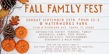Fall Family Fest presented by Seminole Heights Soccer Tots