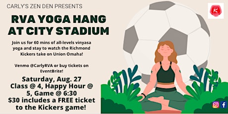 RVA Yoga Hang at City Stadium!