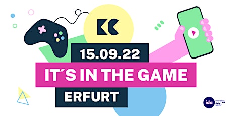 kidsCon 2022 in Erfurt - It's in the Game!