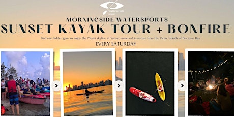 Private Island Sunset Kayak & SUP Tour and Bonfire