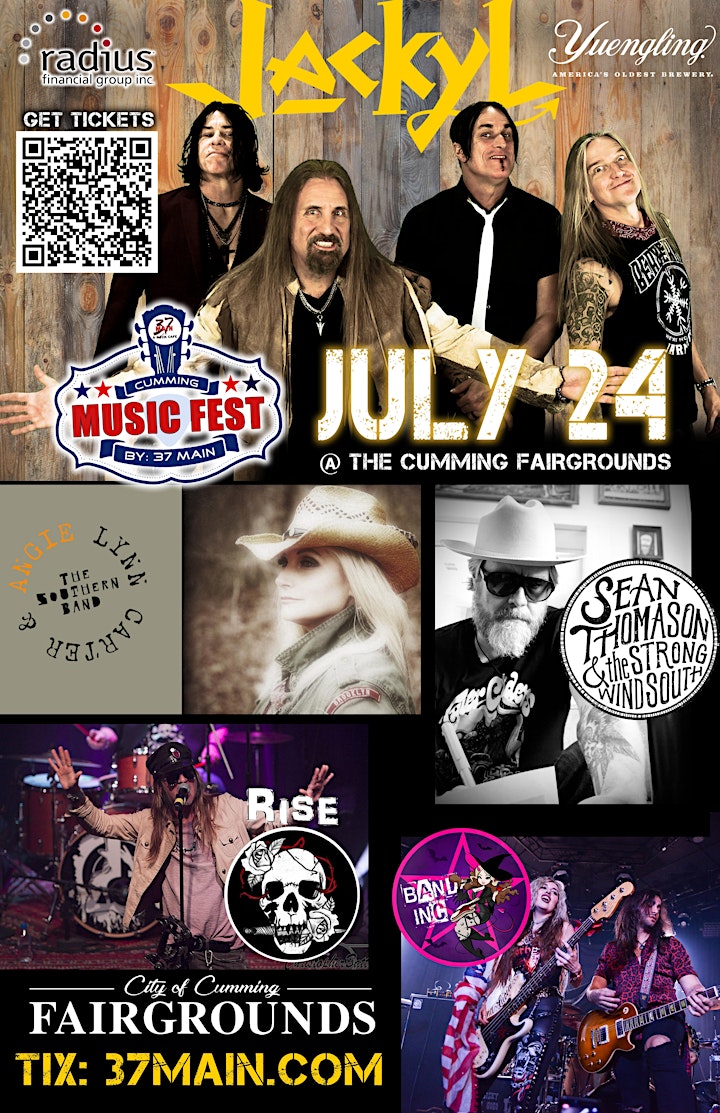 JACKYL  LIVE @ The Cumming Fairgrounds + 6 Up & Coming Original Bands image