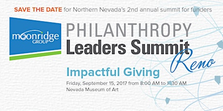2nd Annual Philanthropy Leaders Summit, Reno primary image