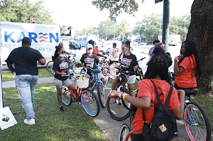 Stop The Violence Bike Ride/School Supply Giveaway image