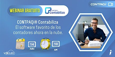 CONTPAQi Contabiliza. El software favorito de los contadores en la NUBE.