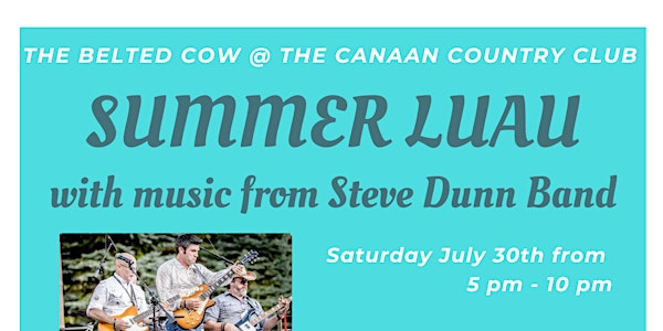 Steve Dunn Band at The Belted Cow @ The Canaan Country Club