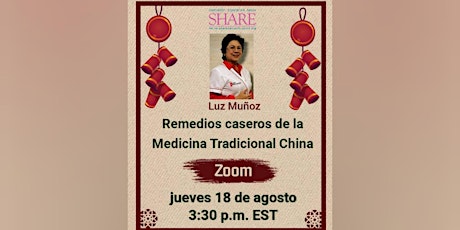 Remedios caseros de la medicina tradicional china con Luz Muñoz