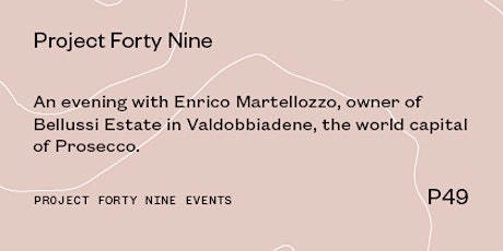 An evening with Enrico Martellozzo @ Project Forty Nine primary image