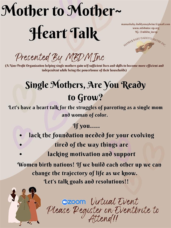 Mother to Mother Heart Talk image