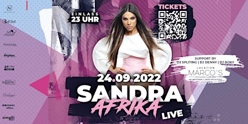SANDRA AFRIKA LIVE/UZIVO in Ingolstadt (Balkan Party)