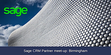 Sage CRM meet-up: Birmingham primary image