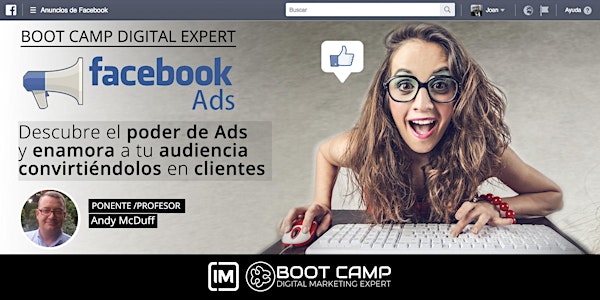 Curso Boot Camp Expert: Facebook ADS - MADRID