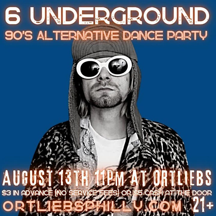 Riot Nerd Presents: 6 Underground • 90’s Alternative Dance Party image