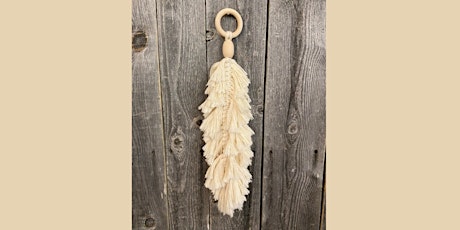Macrame Feather Workshop Ages 10-14