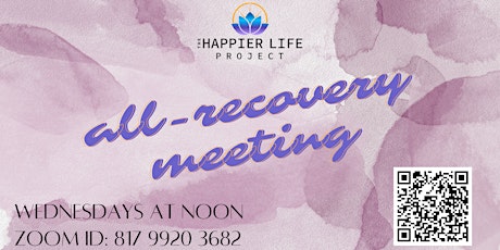 Virtual All Recovery Meetings